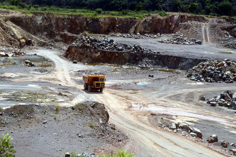 cantera de basalto mineria ambiental